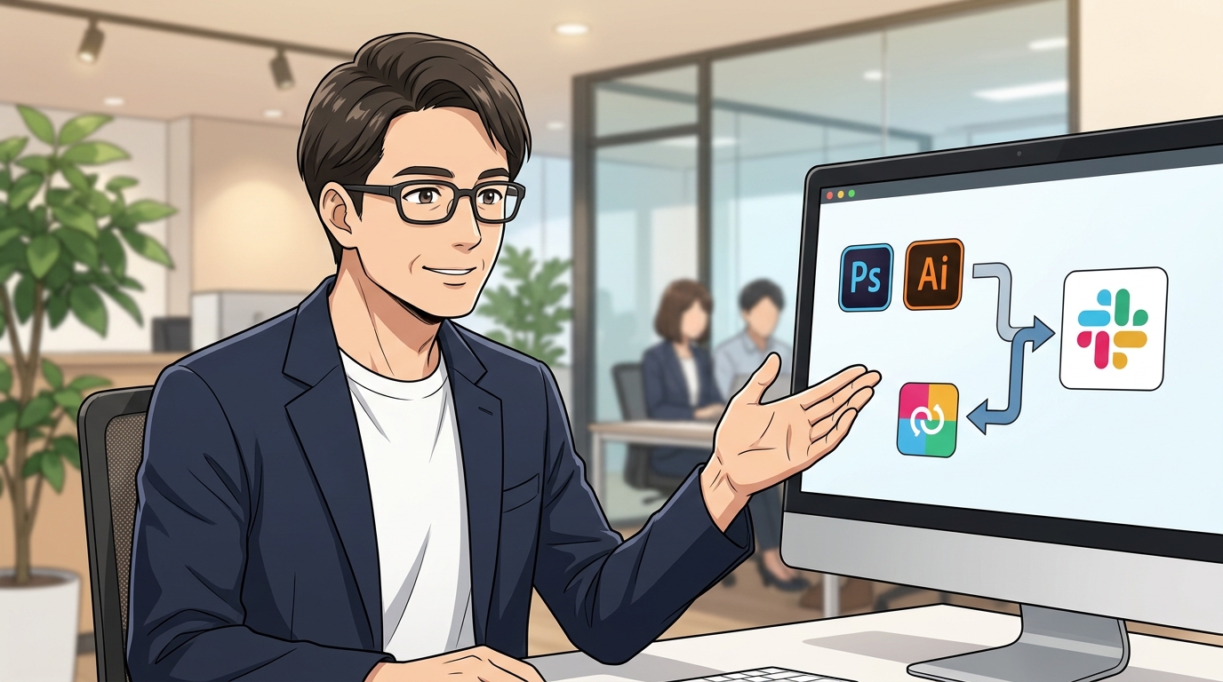 AdobeがSlackへ70以上のAIツールを統合：ツール切り替えの「無駄」を撲滅せよ