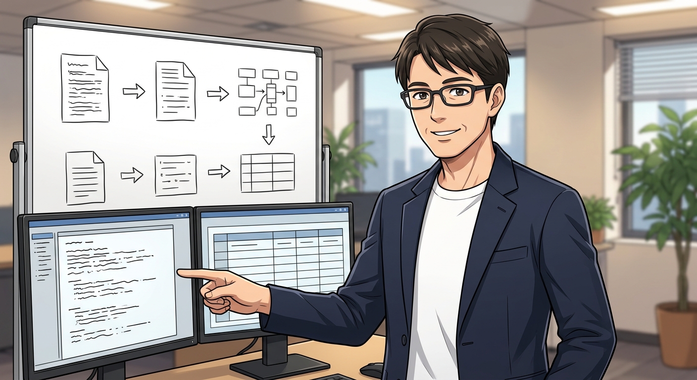 脱・コピペ作業！「構造化データ」がAI業務自動化を劇的に進化させる