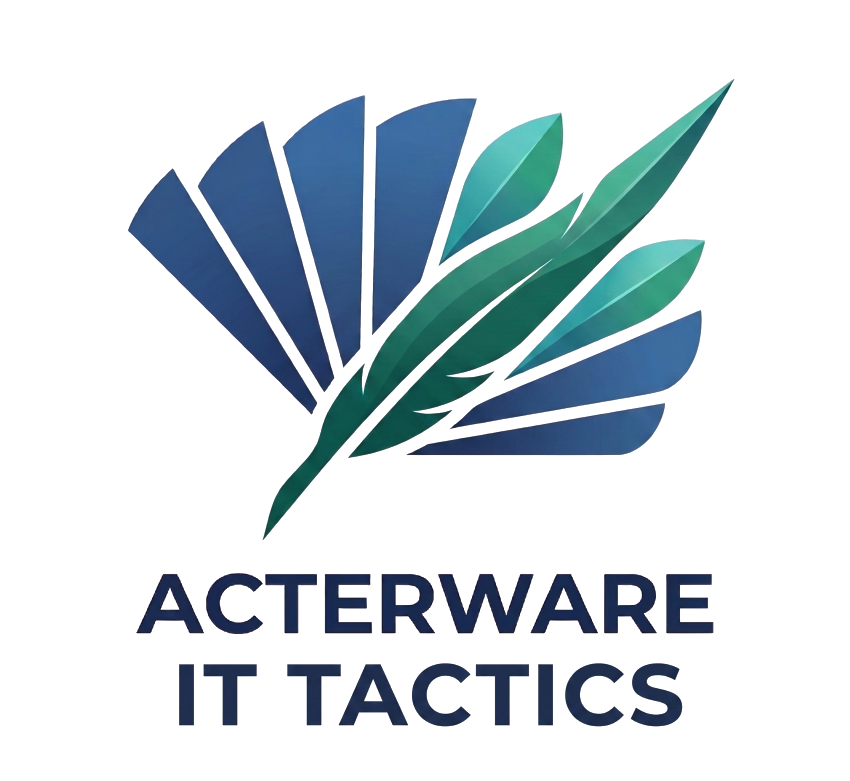 アクターウェア ITタクティクス サービス ロゴ